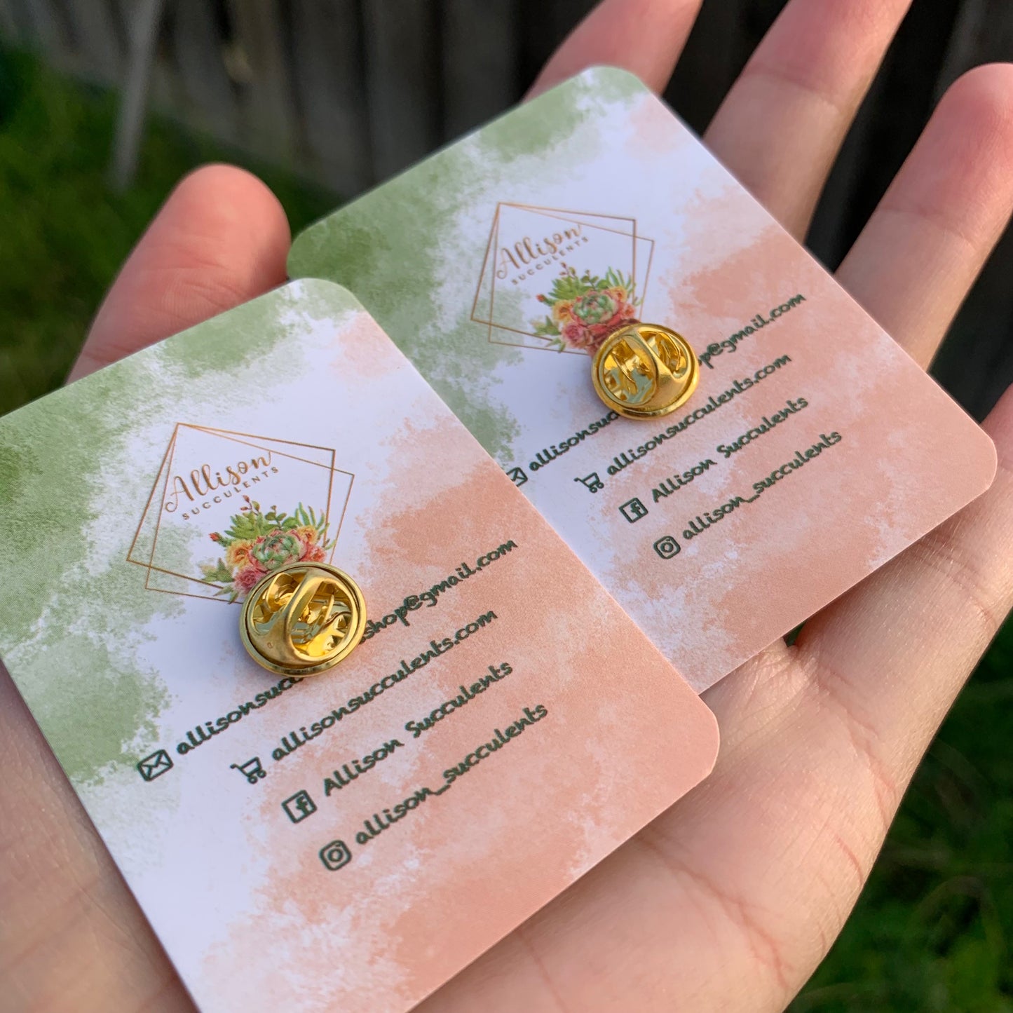 “Vintage Butterfly” Enamel Pin