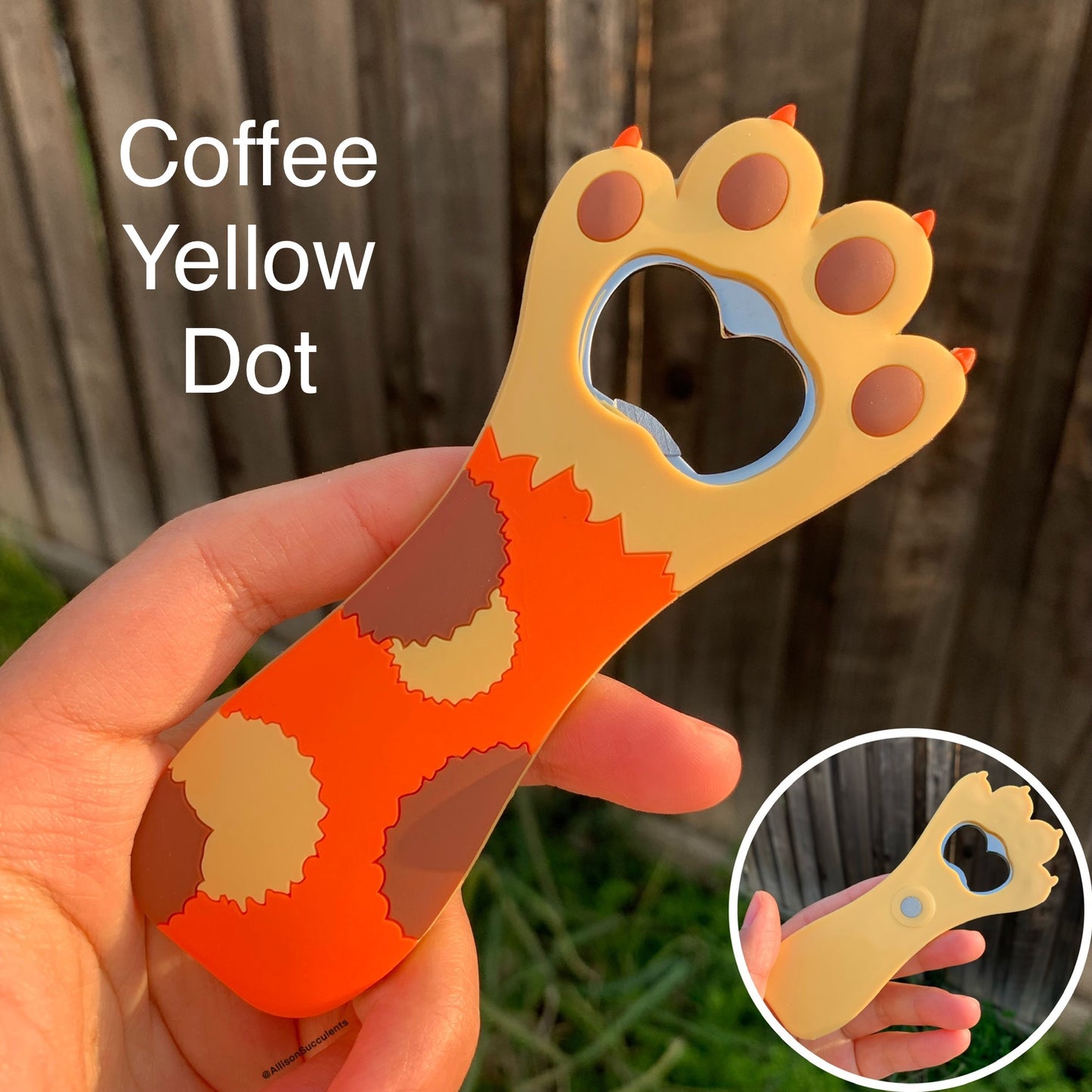 1 PCS Cute ’Cat Paw‘ Magnet Bottle Opener