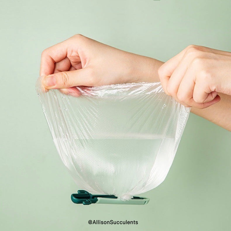 Cactus Bag Sealing Clips With Sticker Container