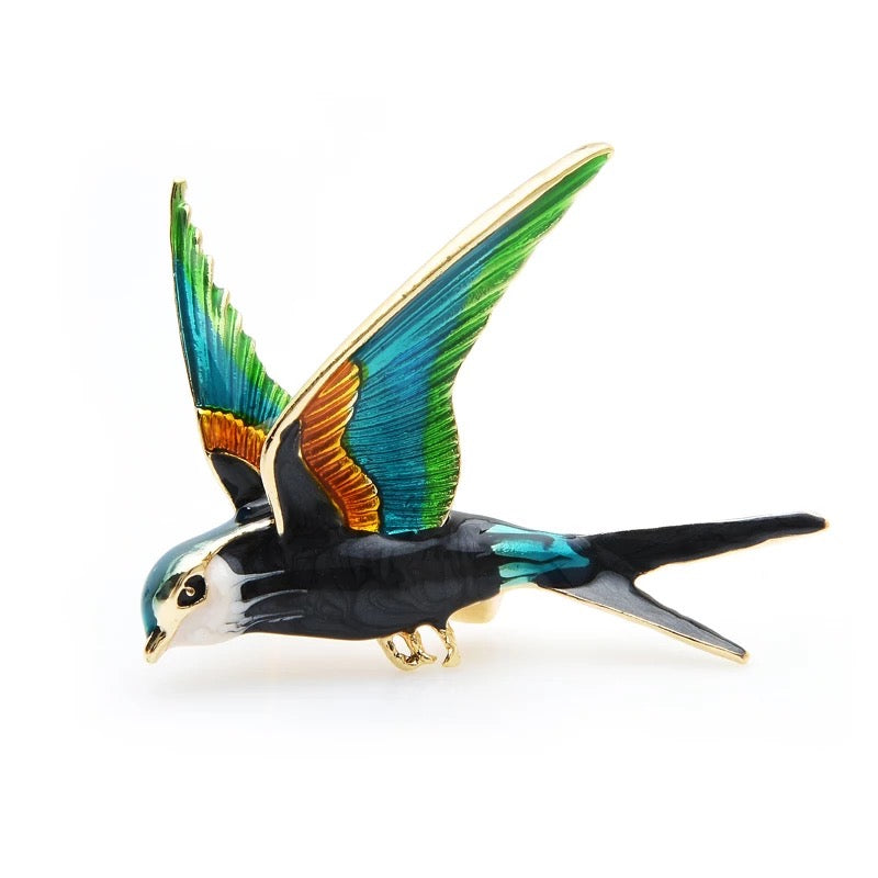 Fancy 'Bird' Enamel Pin
