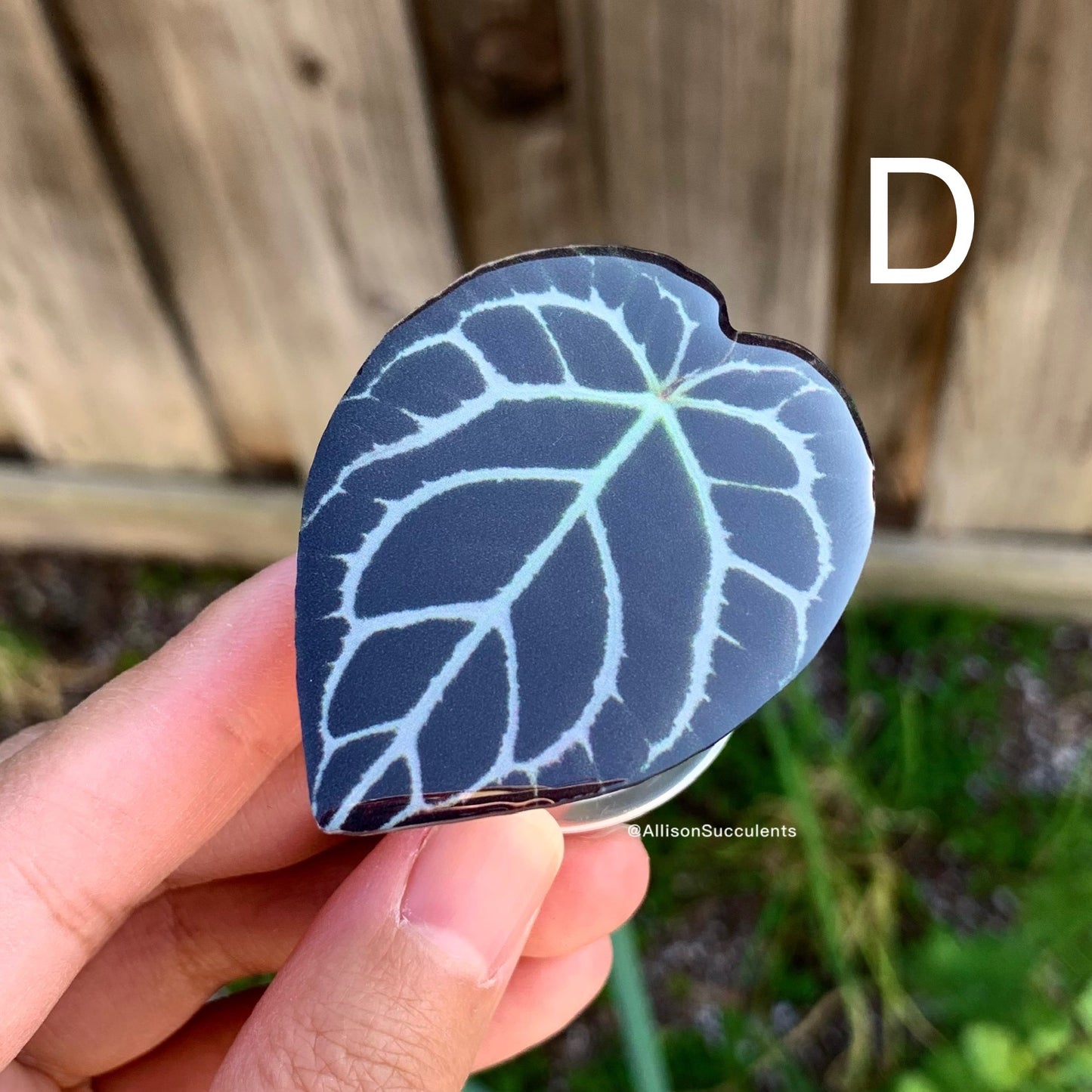 1 pcs Tropical Plant Phone Grip / Realistic leaf Acrylic Switchable Phone stand (sell by code)