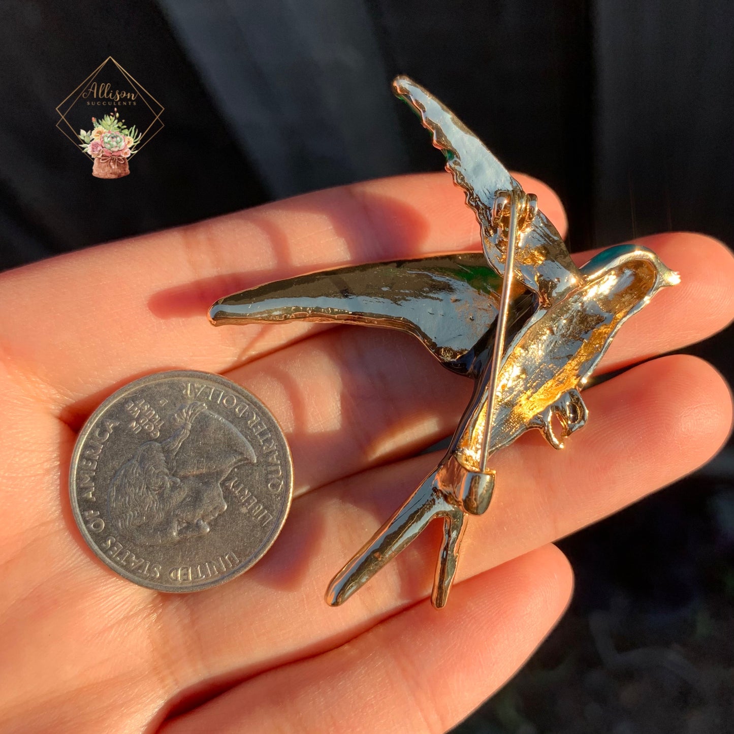 Fancy 'Bird' Enamel Pin