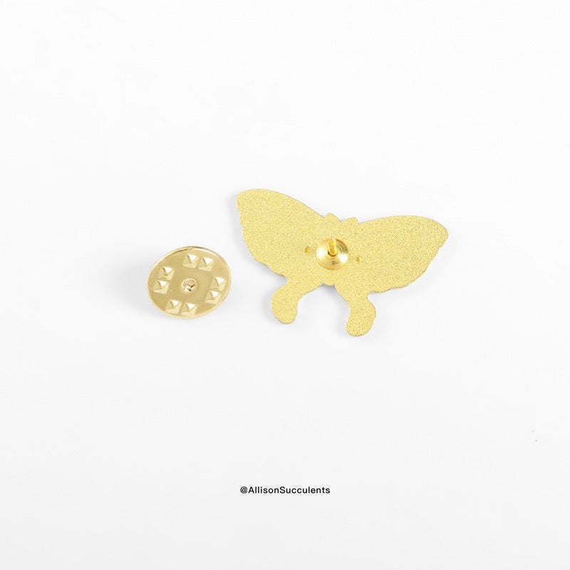 “Moon Cycle Butterfly” Enamel Pin