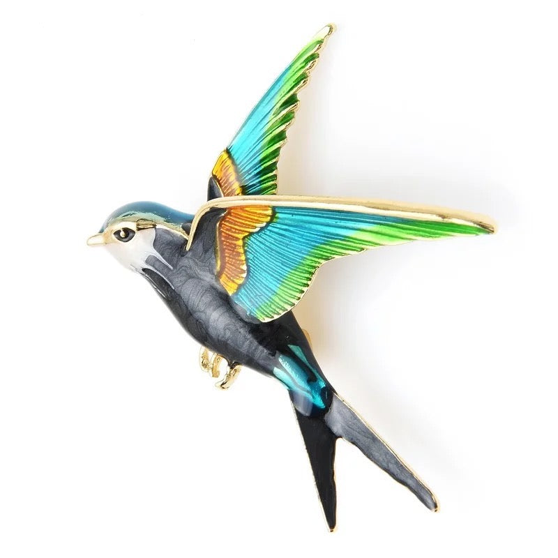 Fancy 'Bird' Enamel Pin